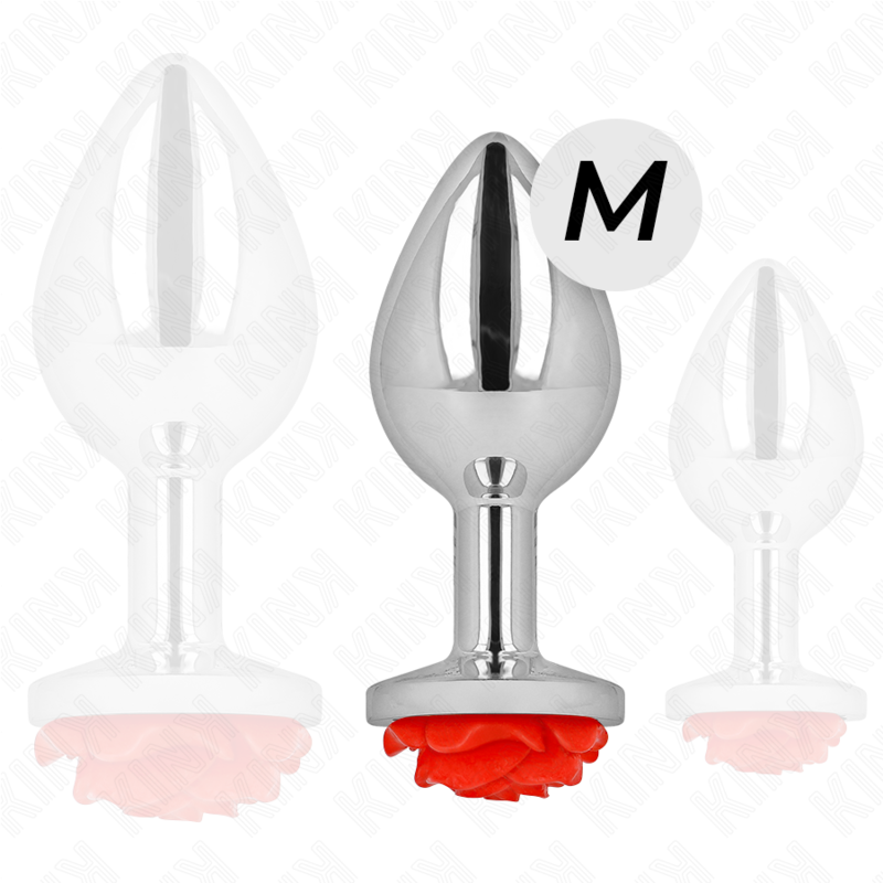 Kink Plug Anal Rose Rot Grösse M