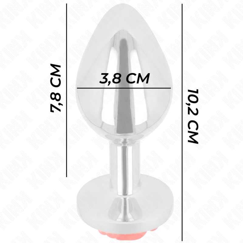 Kink Plug Anal Rose Rot Grösse L