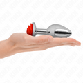 Kink Plug Anal Rose Rot Grösse L