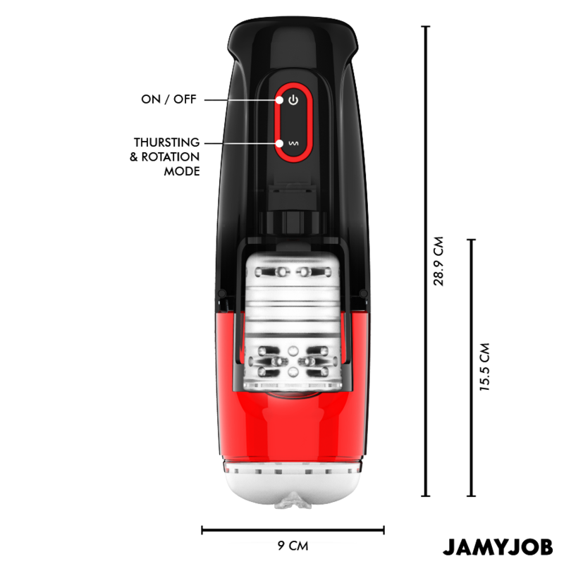 Jamyjob Storm Automatischer Vagina-masturbator 10 Rotations- und