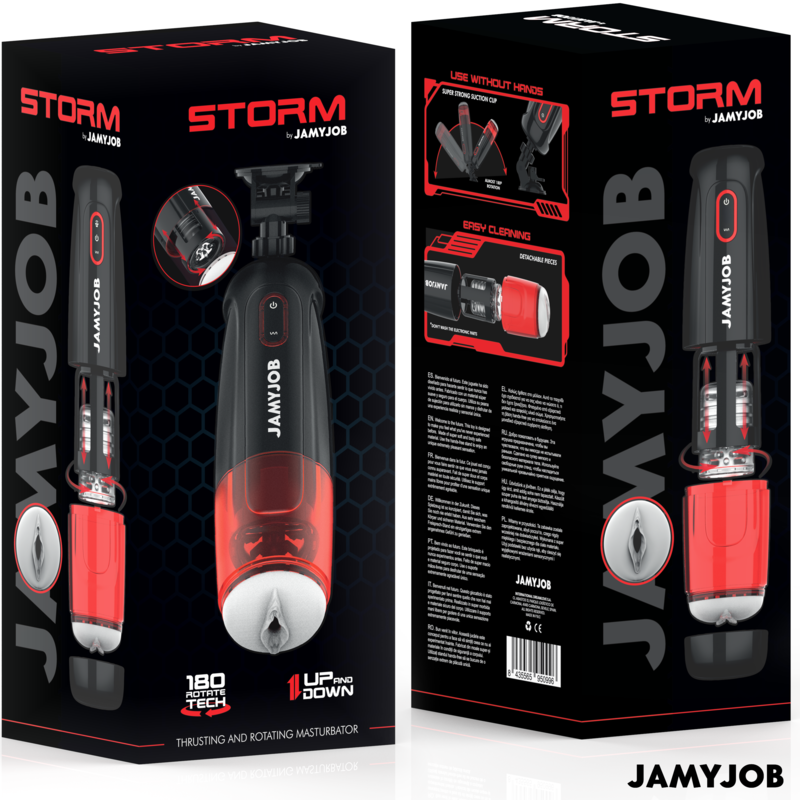 Jamyjob Storm Automatischer Vagina-masturbator 10 Rotations- und