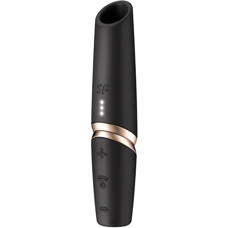 Satisfyer Perfect Kiss Wave Klitoris-stimulator Schwarz / Gold