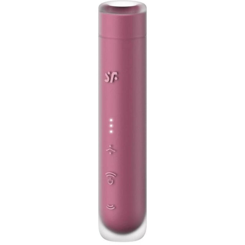 Satisfyer First Kiss Wave Klitoris-stimulator Granat
