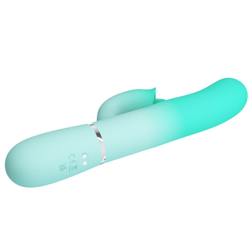 High Gigi Multifunktions-rabbit-vibrator Aquagrün