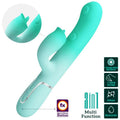 High Gigi Multifunktions-rabbit-vibrator Aquagrün