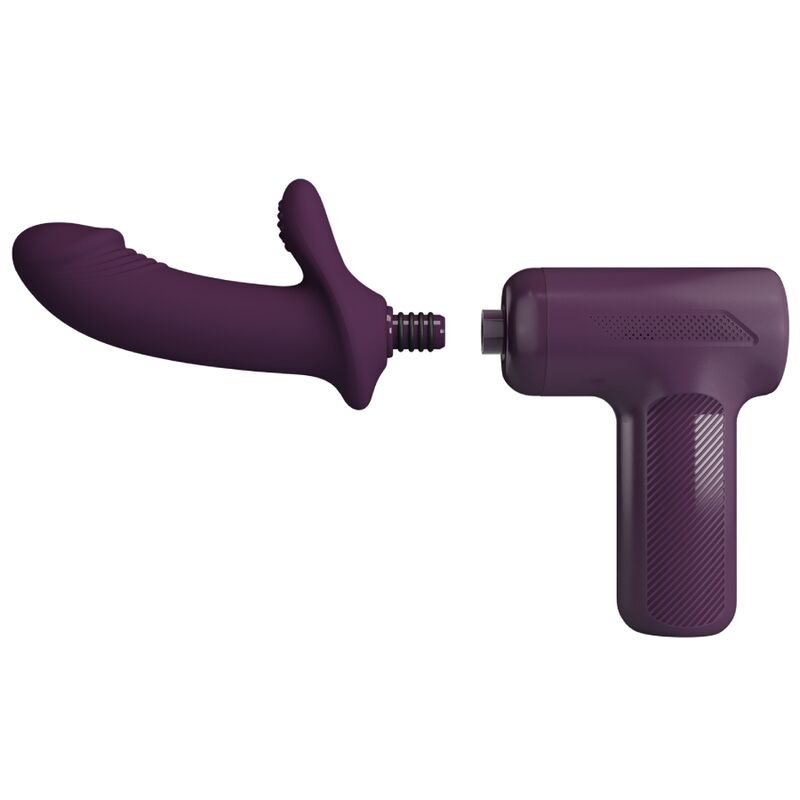 High Dj Scholar Massager 5 Einstellungen Lila