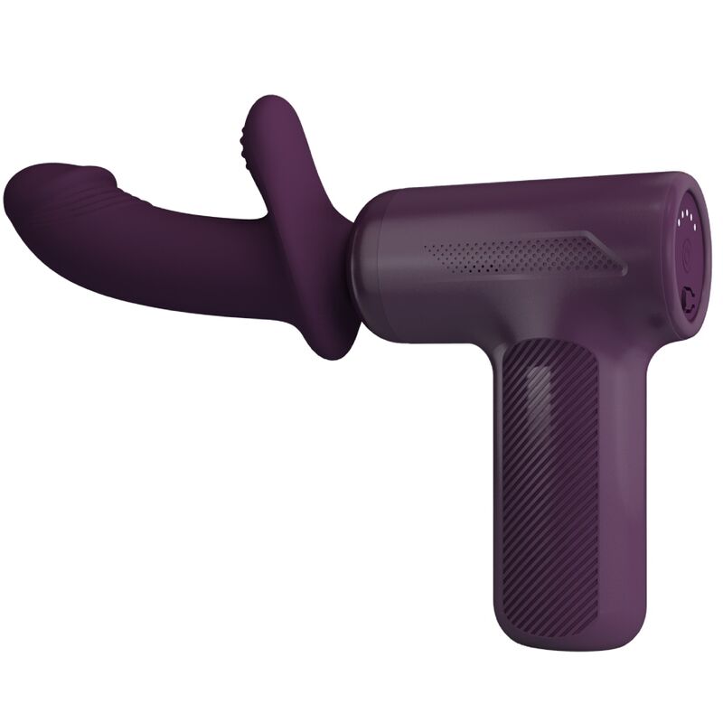 High Dj Scholar Massager 5 Einstellungen Lila