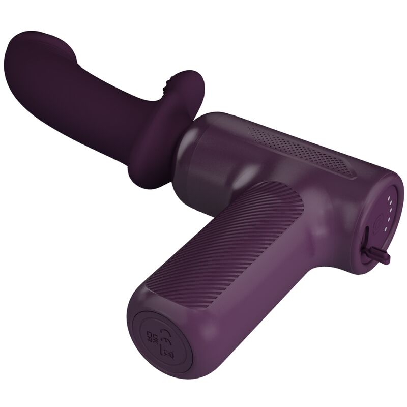 High Dj Scholar Massager 5 Einstellungen Lila
