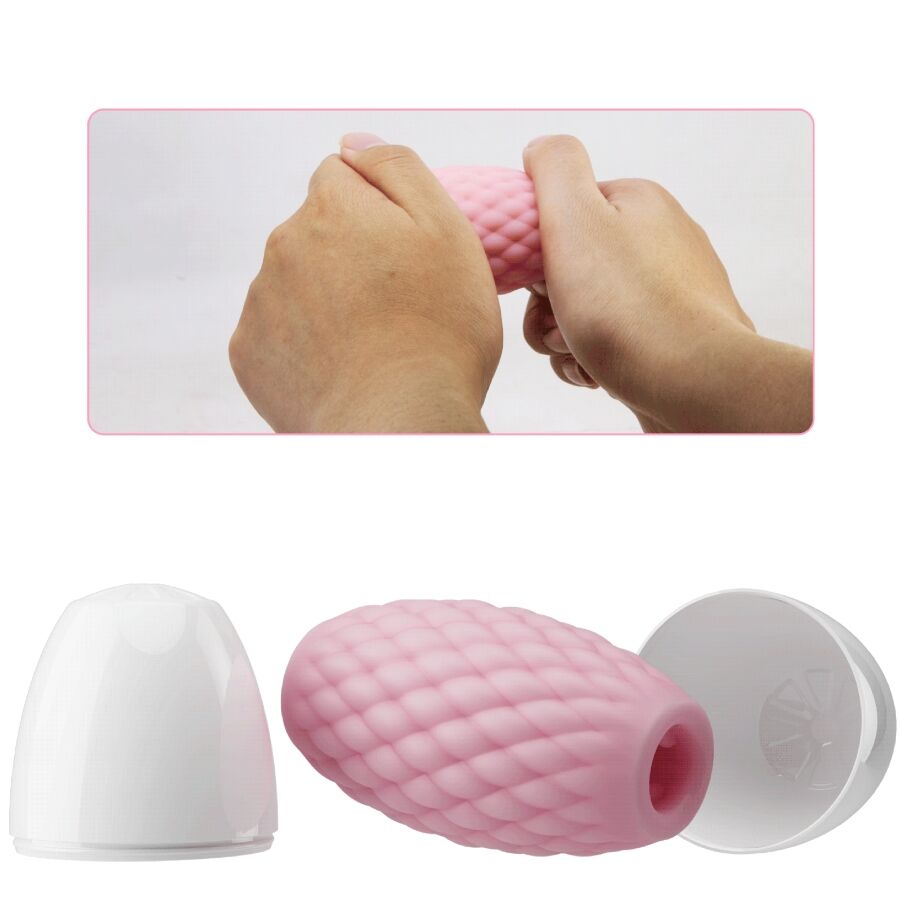 Bodies Athena Eros Männlicher Masturbator aus Silikon Rosa