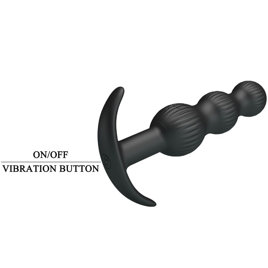 Anal Sidney Analvibrator 10 Vibrationen Schwarz