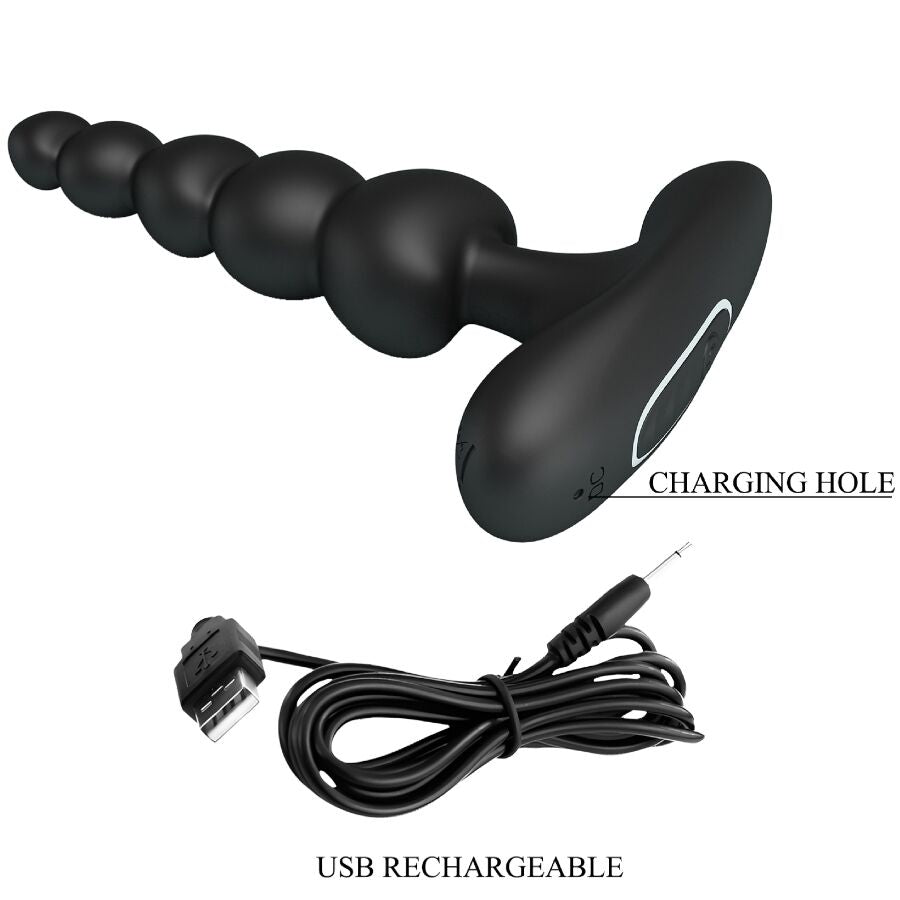 Anal Corban Analvibrator 10 Vibrationen Schwarz