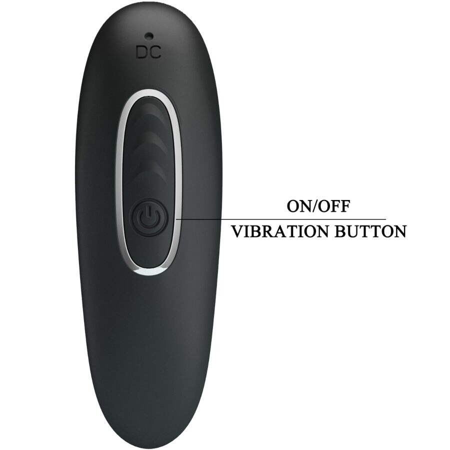 Anal Corban Analvibrator 10 Vibrationen Schwarz