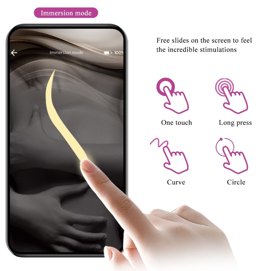 App Leviathan App-gesteuerter Vibrator Lila