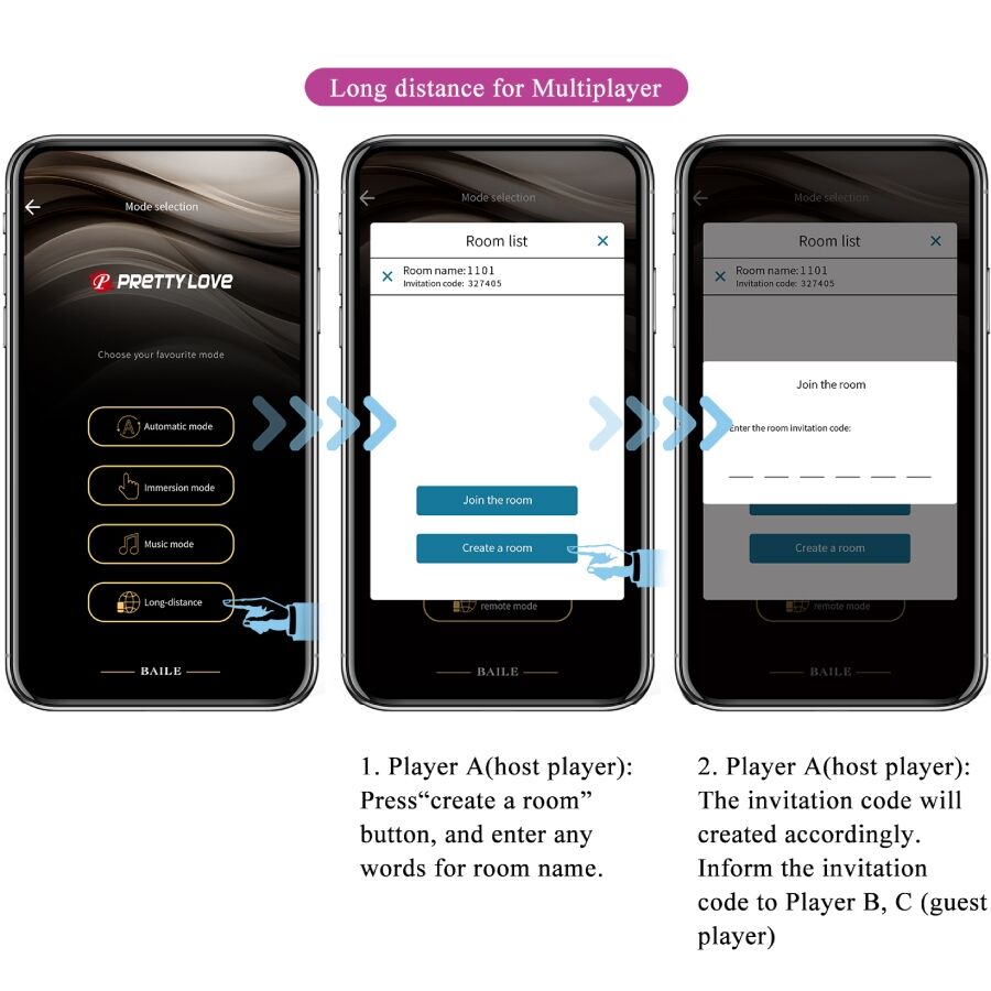 App Leviathan App-gesteuerter Vibrator Lila