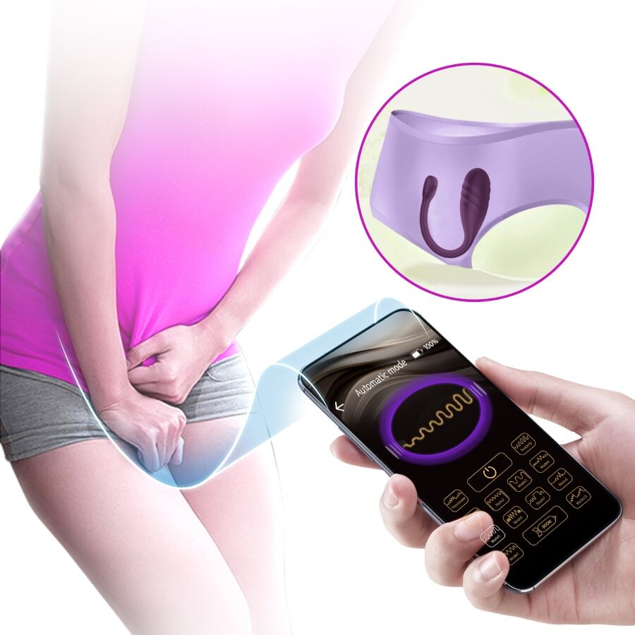 App Leviathan App-gesteuerter Vibrator Lila