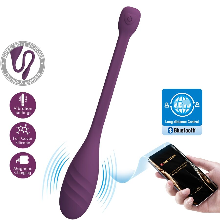 App Leviathan App-gesteuerter Vibrator Lila