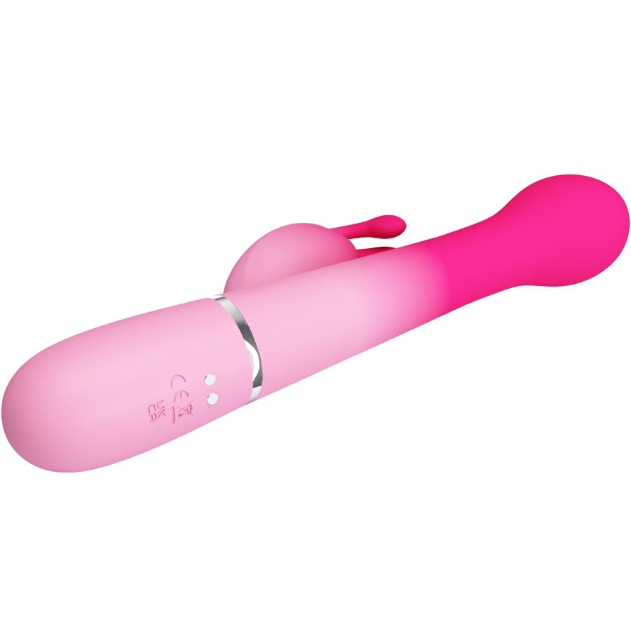 High Dejon 3 in 1 Multifunktions-rabbit-vibrator Rosa