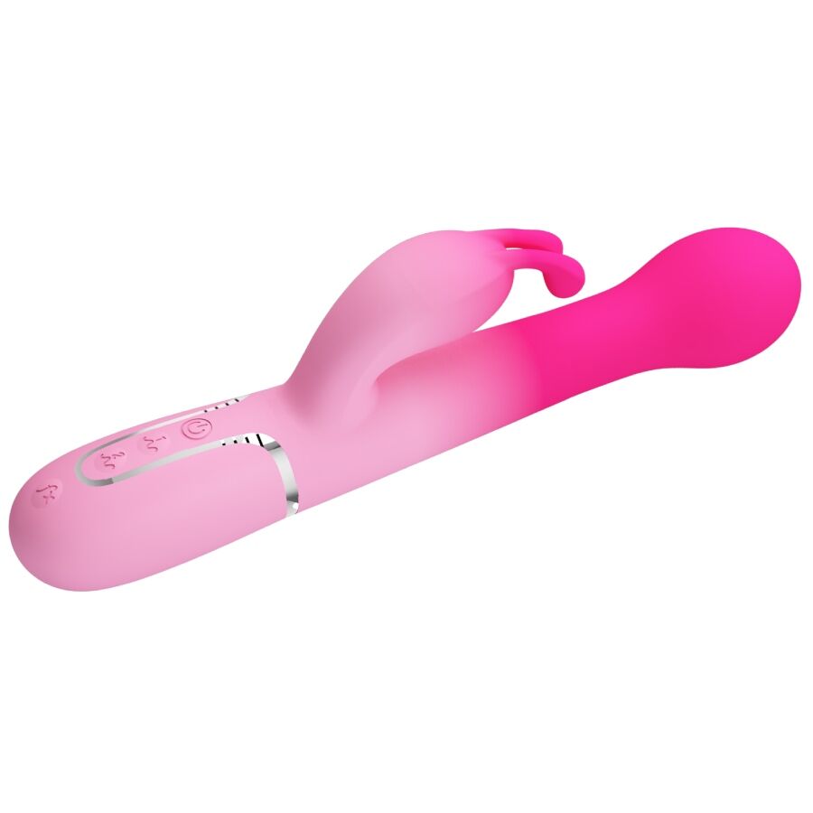 High Dejon 3 in 1 Multifunktions-rabbit-vibrator Rosa