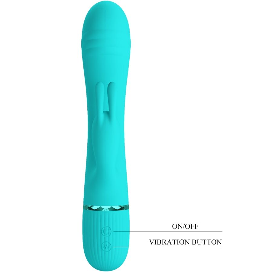 High Scocco Vibrator Rabbit Türkis
