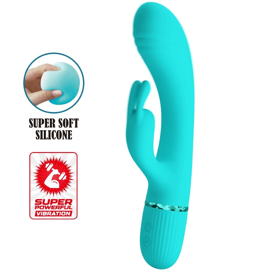 High Scocco Vibrator Rabbit Türkis
