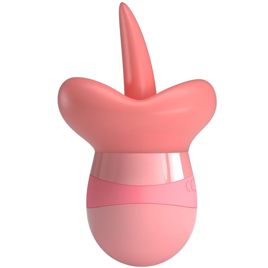 High Kylee Zungen-klitoris-stimulator 10 Vibrationen Nude Pink