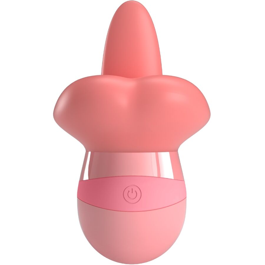 High Kylee Zungen-klitoris-stimulator 10 Vibrationen Nude Pink