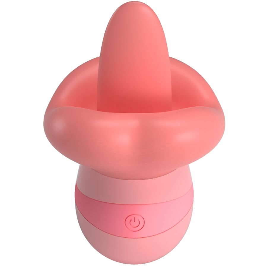 High Kylee Zungen-klitoris-stimulator 10 Vibrationen Nude Pink