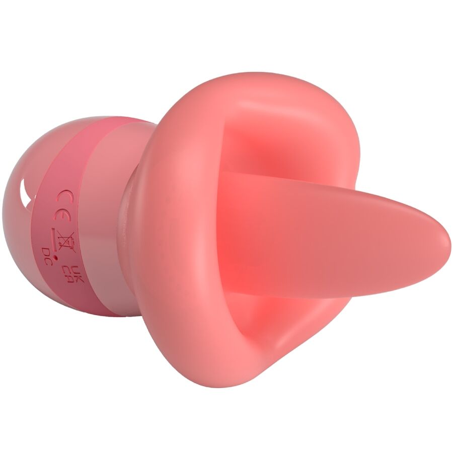High Kylee Zungen-klitoris-stimulator 10 Vibrationen Nude Pink