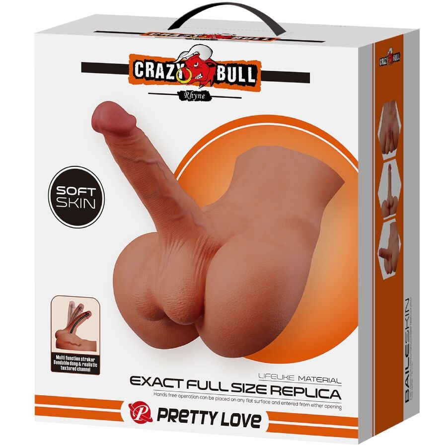 Crazy Rhyne Back Realistischer Natürlicher Masturbator