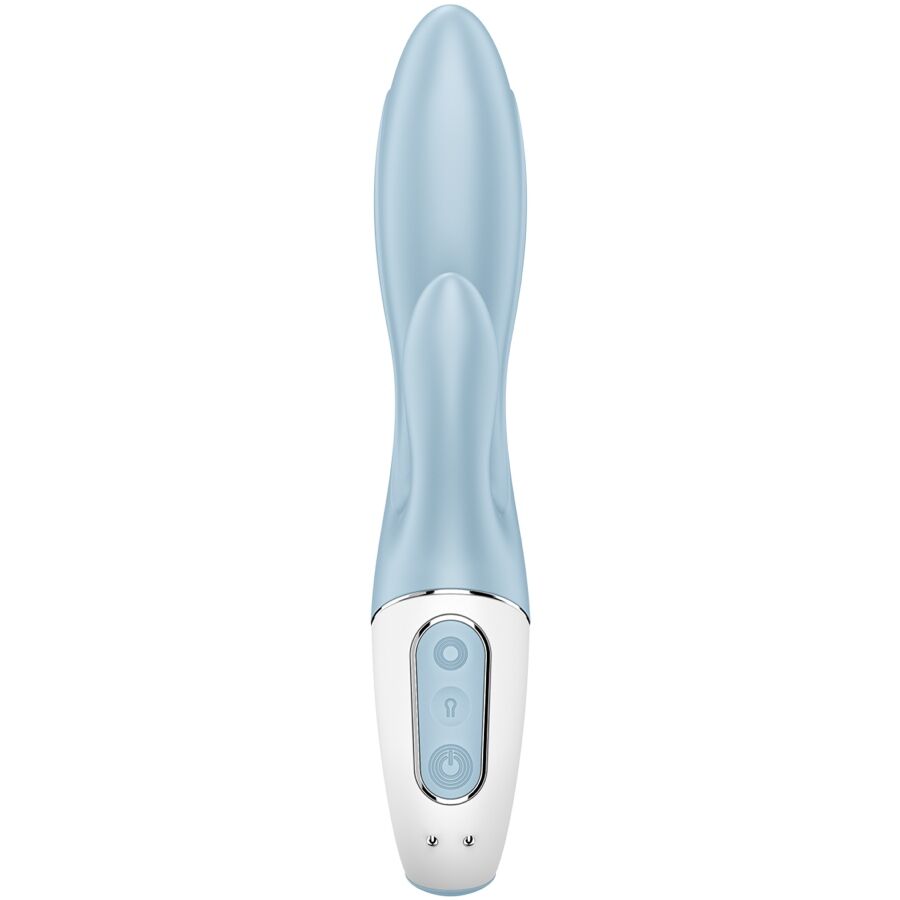 Satisfyer Air Pump Bunny 1 Aufblasbarer Kaninchenvibrator Blau