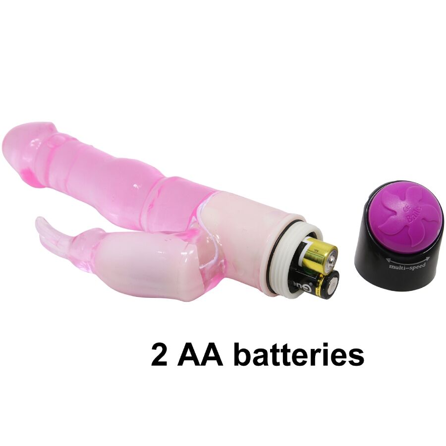 Baile Waves OF Pleasure Fantasy Vibrator Mit Kaninchen 23 CM