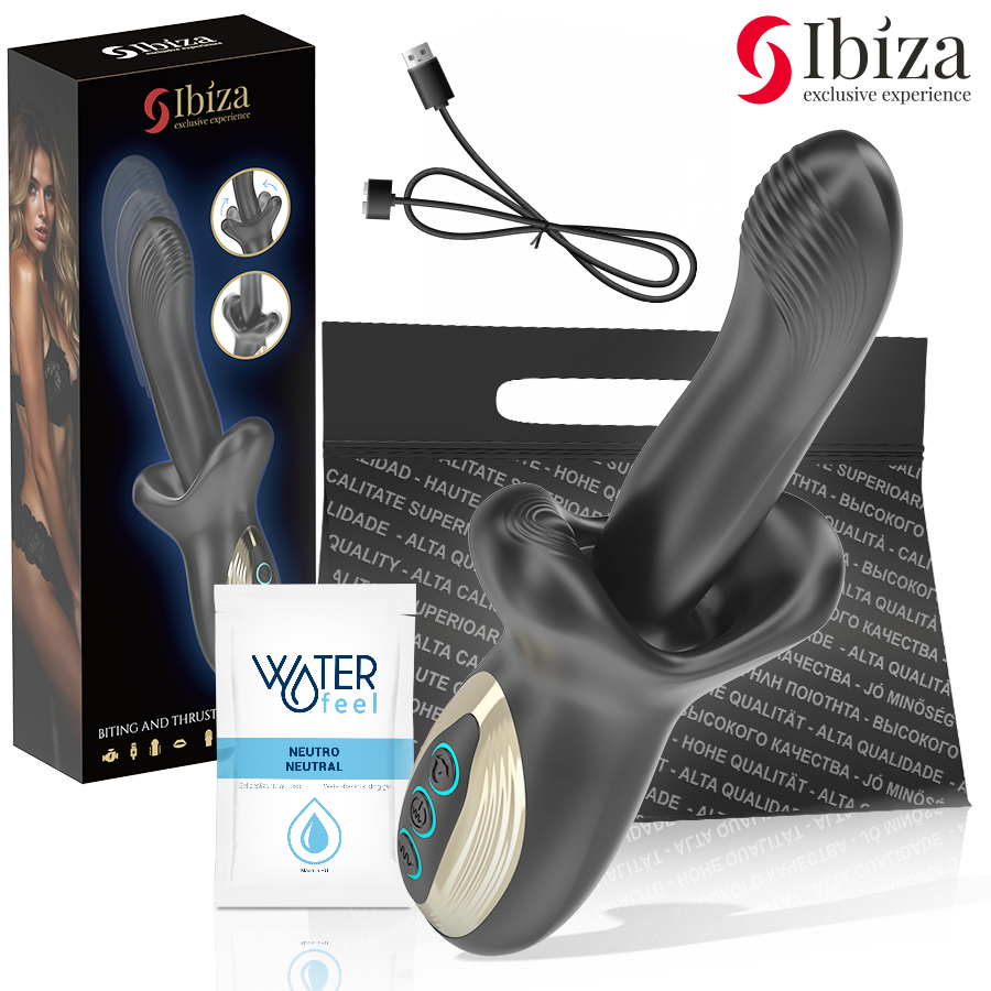 Ibiza – Kraftvibrator mit Stoß- und Beißeffekt
