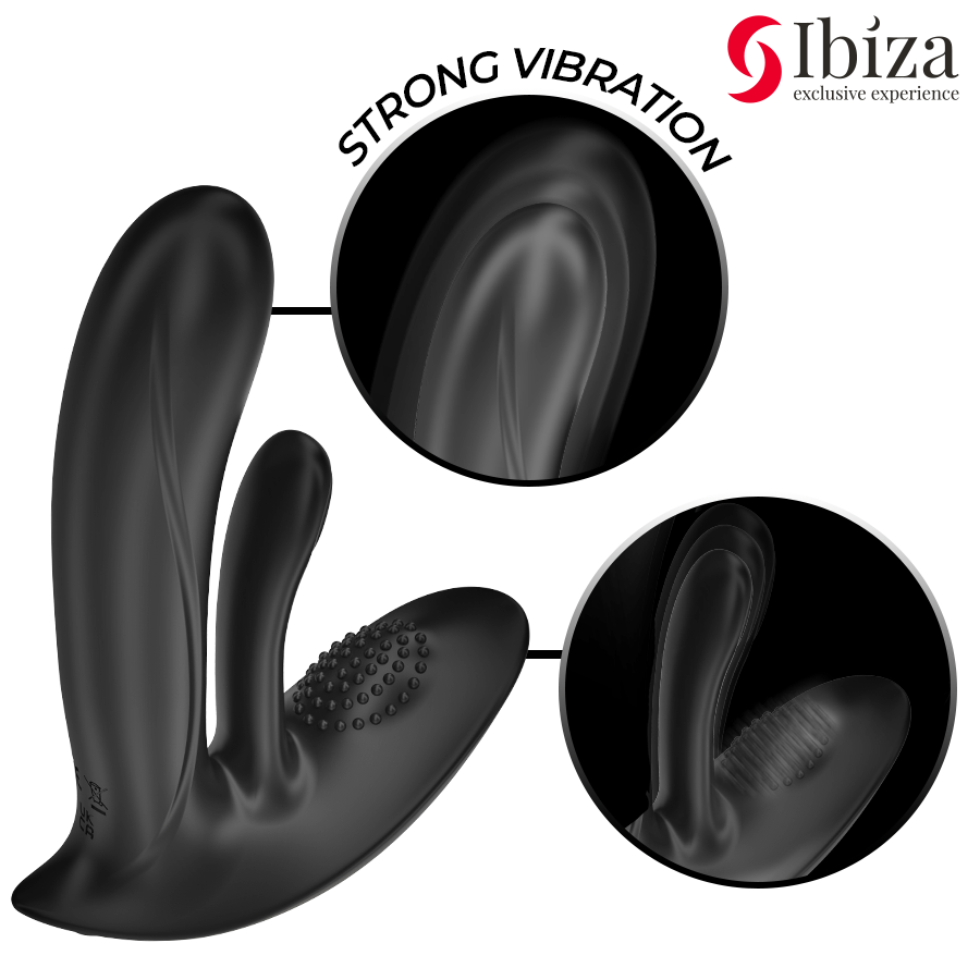 Ibiza – Tragbarer G-Punkt- & Klitoris-Vibrator mit Fernbedienung