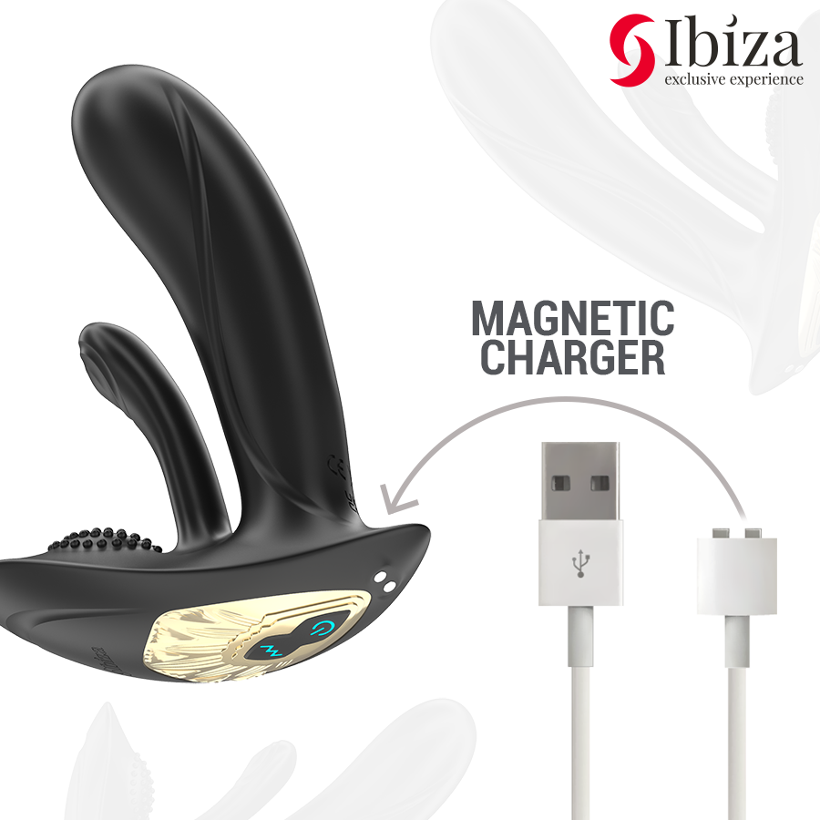 Ibiza – Tragbarer G-Punkt- & Klitoris-Vibrator mit Fernbedienung