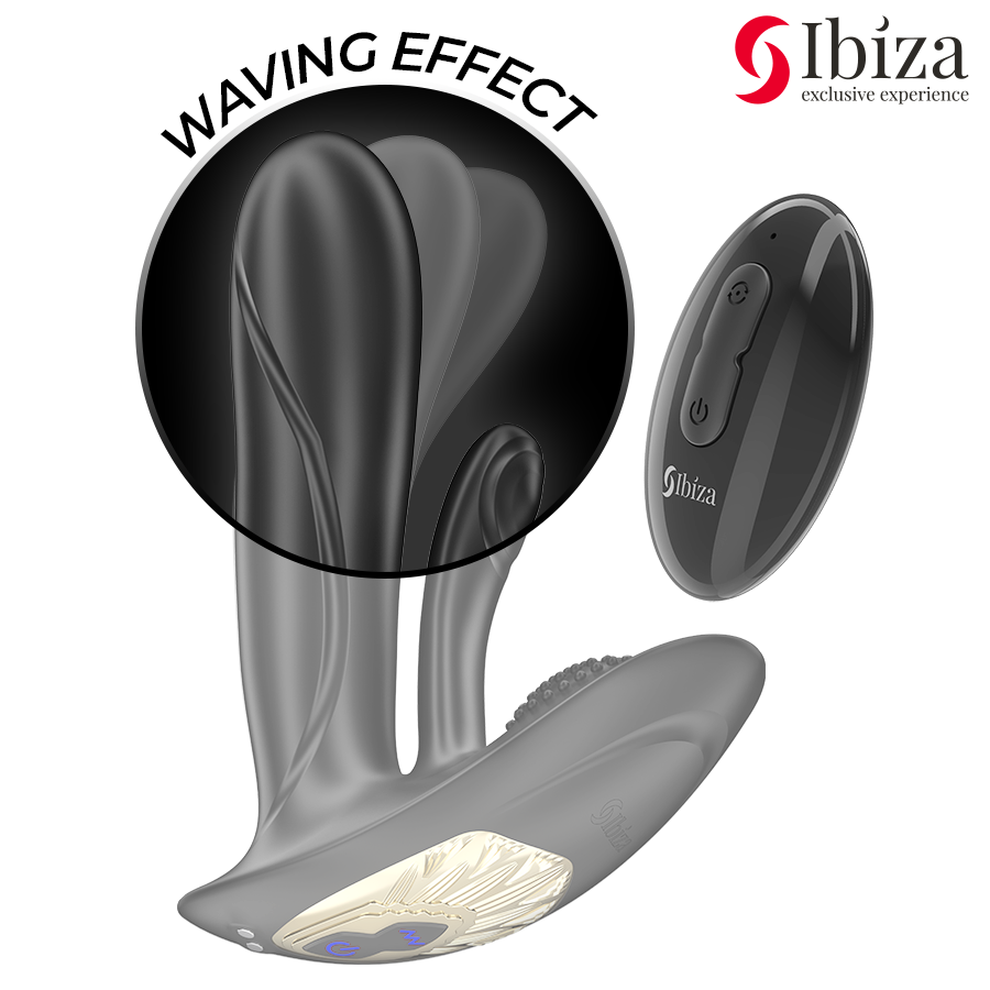 Ibiza – Tragbarer G-Punkt- & Klitoris-Vibrator mit Fernbedienung