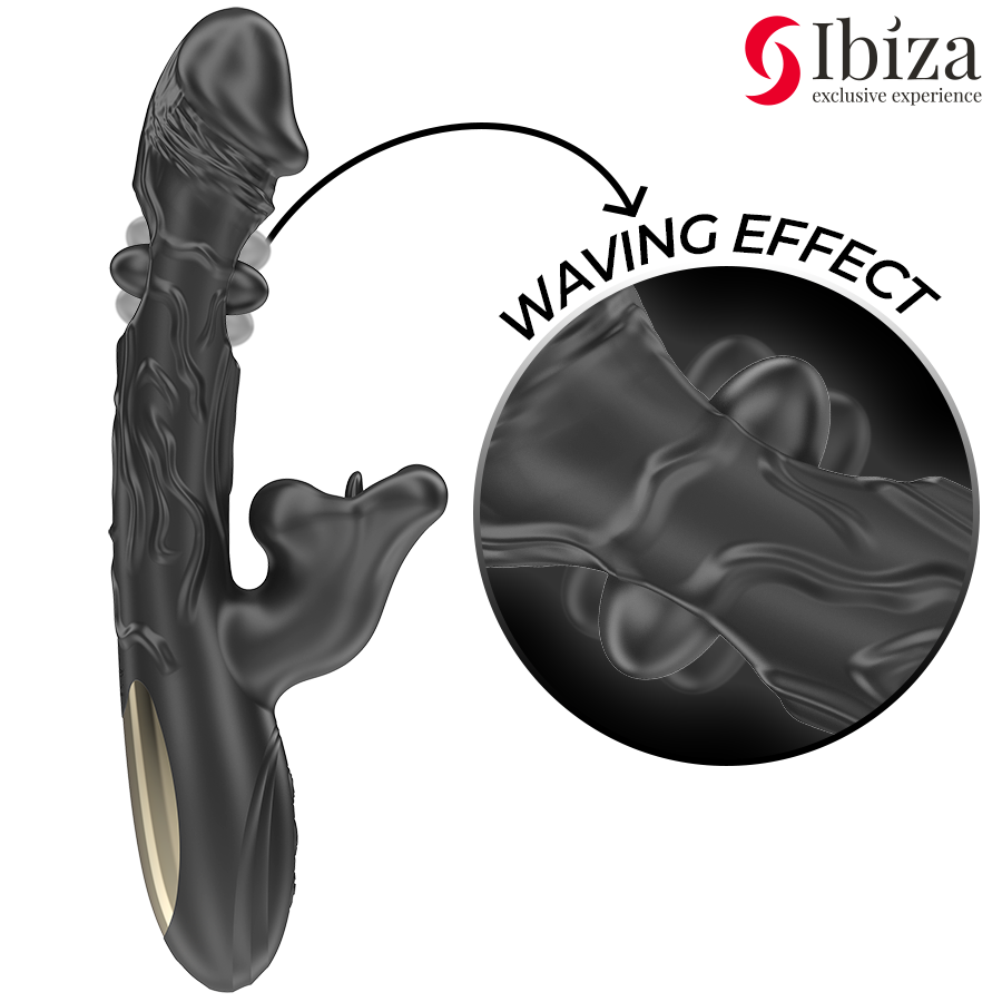 Ibiza Vibrator und Klitoris-stimulator mit Beiss- und