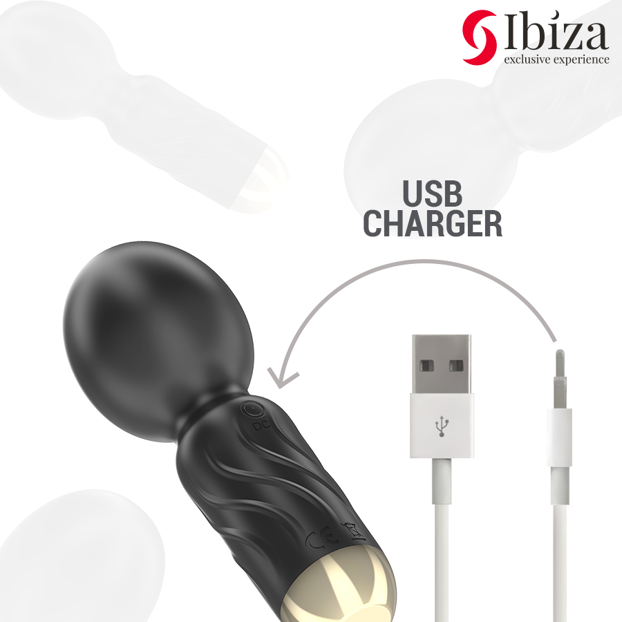 Ibiza – Pocket Wand Stabvibrator, kompakt