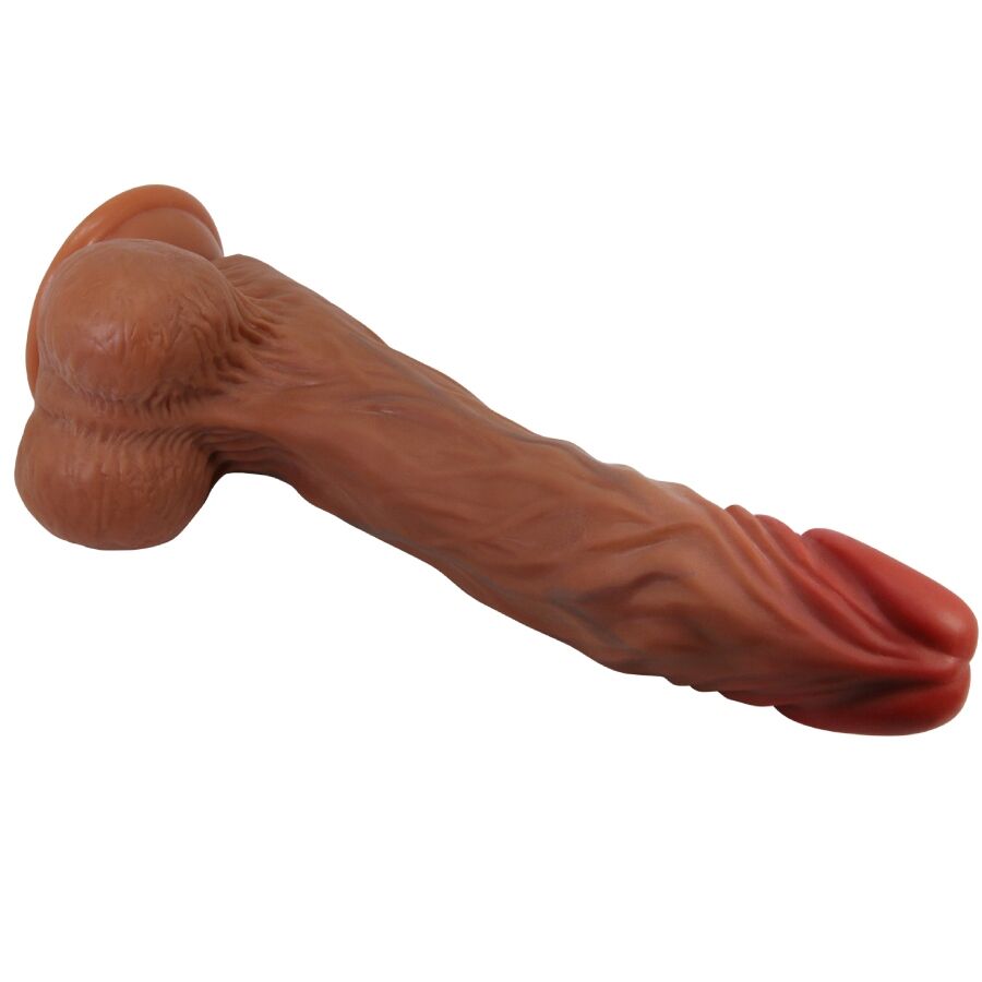 Baile Calisto – Realistischer Vibrator-Dildo 24 cm – hautfarben