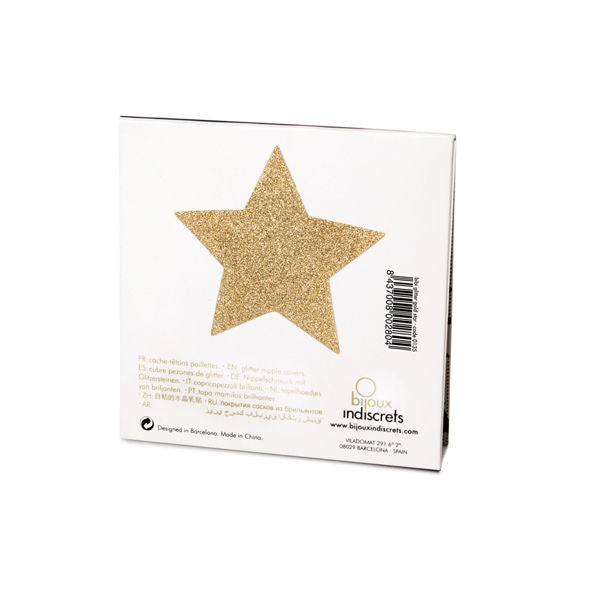 Bijoux Flash Collection Indiscrets Flash Golden Star Nippe...