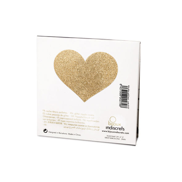 Bijoux Flash Collection Indiscrets Flash Golden Heart Nipp...