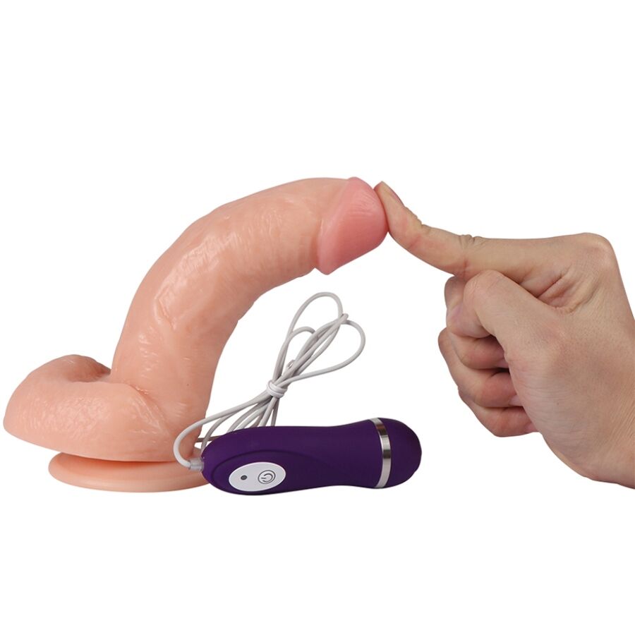 Shequ Kassadin – Vibrations-Dildo mit Fernbedienung 17,5 cm