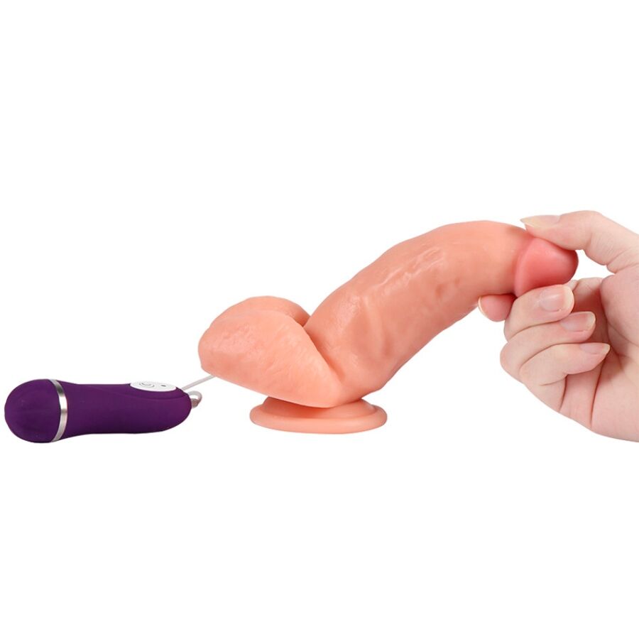 Shequ Soldier – Vibrations-Dildo mit Fernbedienung 16 cm
