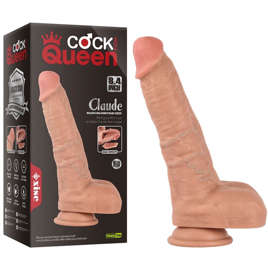 XISE Claude – Realistischer Dual-Density-Dildo 16,5 cm