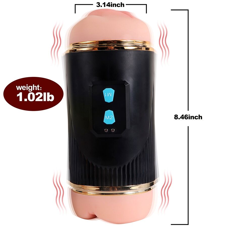 Shequ Kay – Doppel-Masturbator mit Mund- und Vagina-Vibration