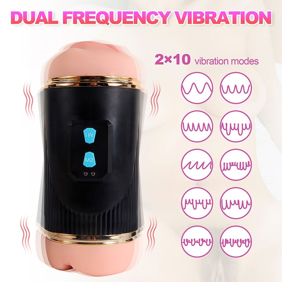 Shequ Kay – Doppel-Masturbator mit Mund- und Vagina-Vibration