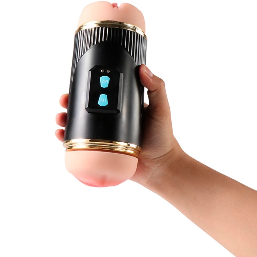Shequ Kay – Doppel-Masturbator mit Mund- und Vagina-Vibration