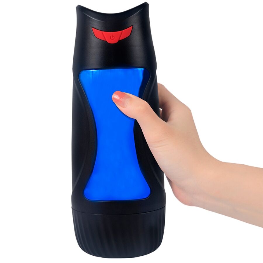 Shequ Renee – Quetschbarer Vagina-Masturbator mit Vibration & Etui
