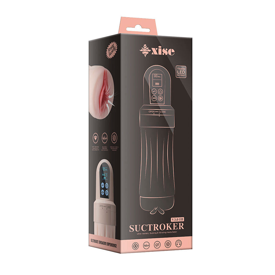 XISE SuckTroker V3.0 III – Vaginalmasturbator mit Vibration