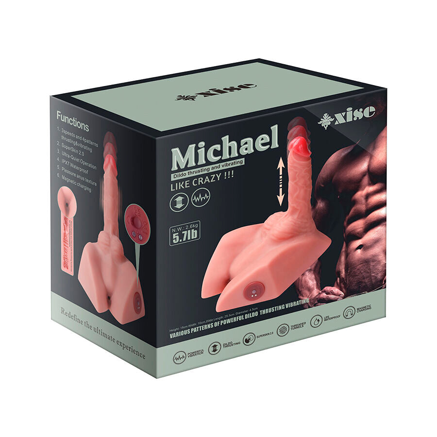 Xise Michael Realistischer Dildo und Anusmasturbator mit