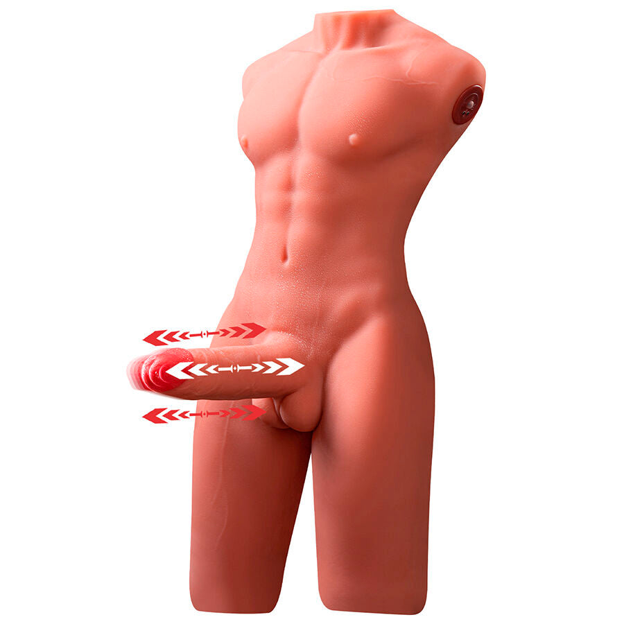 Xise Jason Halbkörper Realistischer Männlicher Torso mit Stoss-